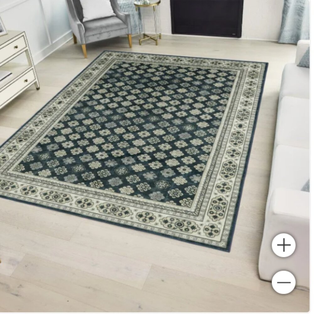 Wyatt & Ash Washable Indoor Area Rug, Beatrice 5'3" x 7'5"